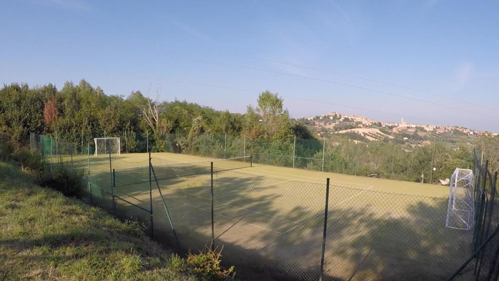 Camping Village Mar Y Sierra San Costanzo Bagian luar foto