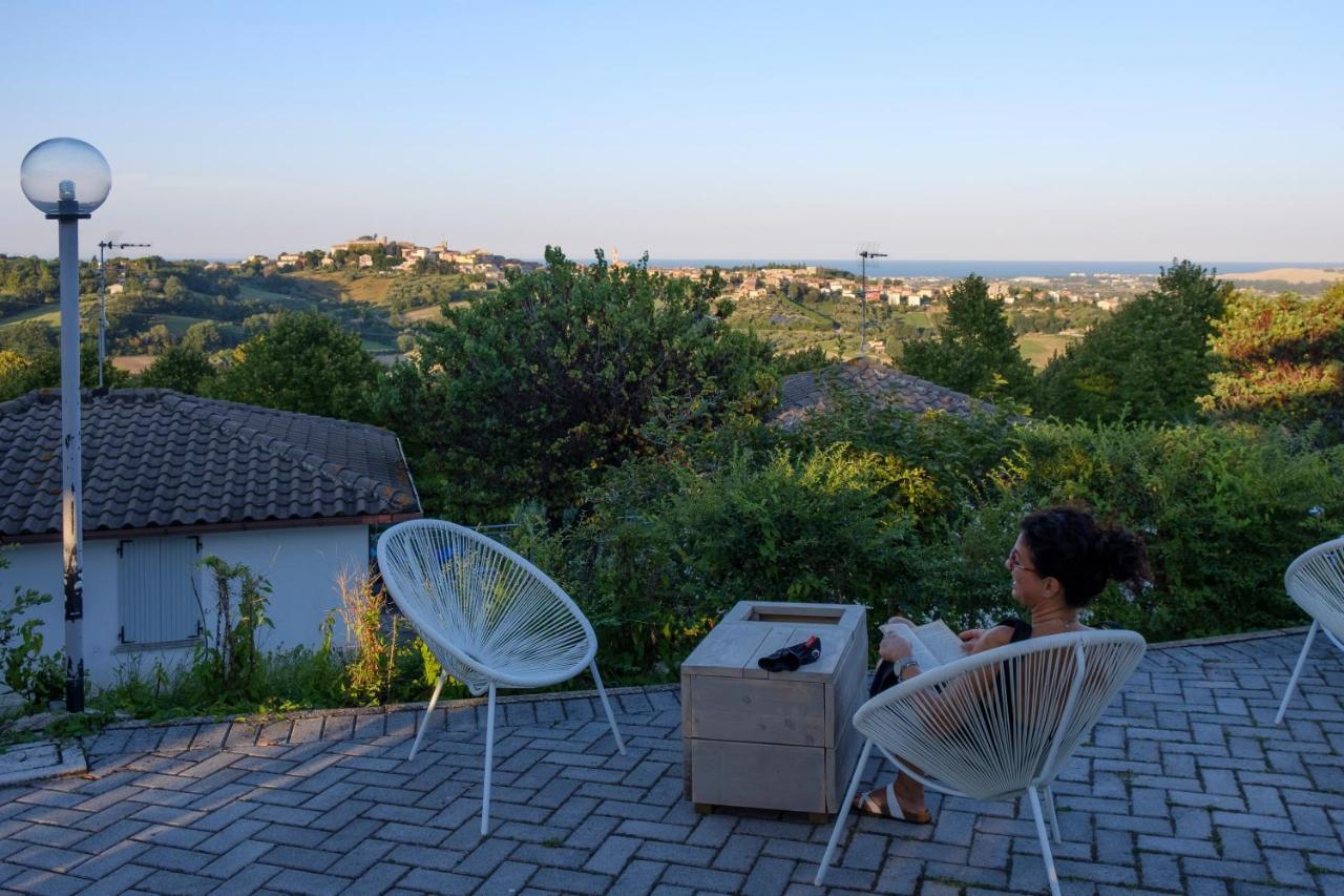 Camping Village Mar Y Sierra San Costanzo Bagian luar foto